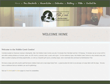 Tablet Screenshot of hobblecreekcondos.com